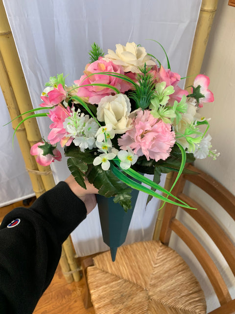 Arrangement in Memorial Vase