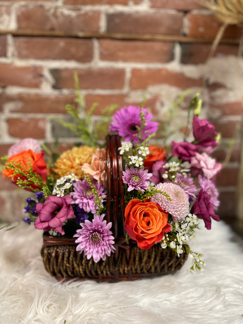 Fall Basket Love of Flowers