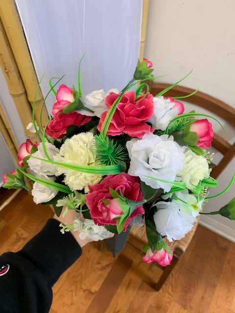 Arrangement in Memorial Vase